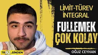 ✅9DK'da LTİ Nasıl Fullenir? Limit-Türev-İntegral Kaynak-Video-Çalışma Tavsiyesi #yks2024  #ayt  #tyt