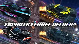 Esports Fennec Decals Coming To Rocket League! - Rocket League Update