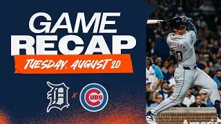 Tigers at Cubs Highlights | 8/20/24