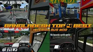 BANGLADESH TOP 4 BUS MOD FREE DOWLOAD ✅ BD BUS LOVER AFFNAN BEST DASHBOARD MOD