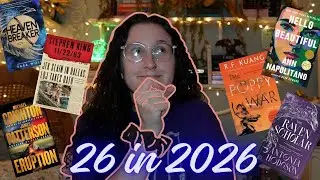 26 Books, 1 Year 📚✨ | My 2026 Reading Bucket List