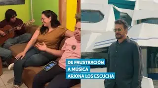 De canción viral a sueño cumplido: Arjona invita a familia a su concierto en Guatemala