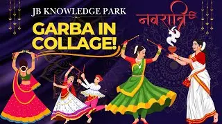 jb knowledge park | Garba in college | Mata Rani Ka Jagran In Collage | Navratri In collage