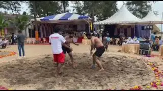 1st senior beach wrestling national championship (m & w)in tamil nadu