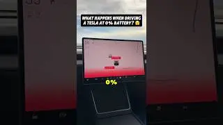 What Happens When You Drive a Tesla Past 0% Battery? 😳🫣