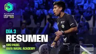 Highlights Kr&uuml; Padel vs Rafa Nadal Academy masculino | Hexagon Cup 2025