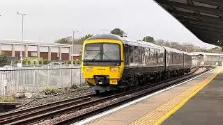 GWR Class 166208 Leaves Weymouth Working 15.28 Weymouth to Gloucester on 03/11/2025