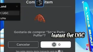 (UGC LIMITED) JBL Land Script - Instant Get Snow Party Puffer