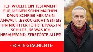 Ich wollte Sohn im Testament bedenken Anwalt：„Nehmen Sie ihn nicht auf! Er führt etwas im Schild