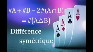 Cardinal de la diff&eacute;rence sym&eacute;trique