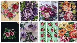 cross stitch different embroidery designs 