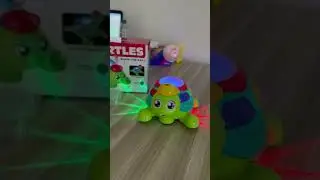TURTLES BLOW THE BALL #Turtle#DancingTurtle #LightUpTurtle #CuteTurtle  #KidsToysToyLovers #ToyVideo