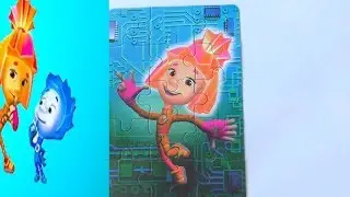 ФИКСИКИ ПАЗЛЫ для МАЛЫШЕЙ . Симка 👀  FIXIKI PUZZLES FOR KIDS. Собираем пазлы для самых малентких