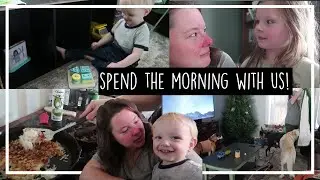 Spend the Morning With Me//Lovevery//Health Update//Hashbrowns From Scratch