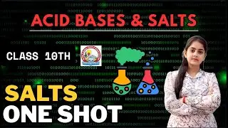 SALTS | ONE SHOT | Class 10th Chemistry | JKBOSE |CBSE