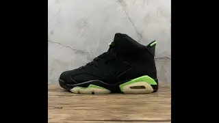 Air Jordan 6 Retro Black Electric Green CT8529 003