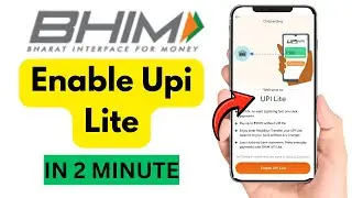 How To Enable Upi Lite In BHIM UPI App