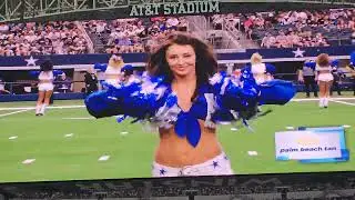 Dallas Cowboys Cheerleaders Game Day Girl Kelcey 8/12/23 vs Jacksonville Jaguars