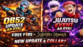 Finally OB52 Update And Jujutsu Event Bhi Aa Gya !! Free Bundle !!