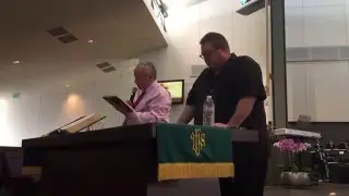 Rev. Stephen Simpson Preaches at Iranian Church of Los Angeles