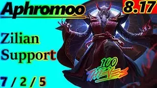 Aphromoo as Zilean Support - S8 Patch 8.17 - NA - Full Gameplay