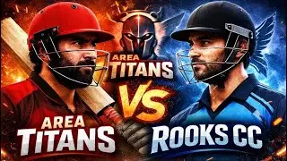 LIVE 🔴 Area Titans vs Rooks CC | Fajar Challengers T20 | Quarter Final | 23 Saturday