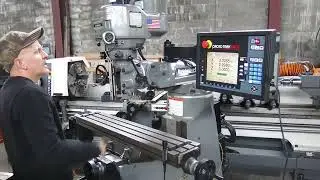 Bridgeport 9&times;48&Prime; Table Proto Trak 2 Axis CNC Milling Machine @ Mullin Machinery of NJ