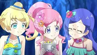 Kiratto Pri☆Chan Episode 19 - It's Summer! Hit the Beach! We Gave it a Try!