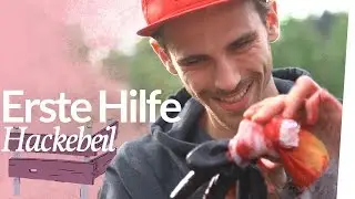 Erste Hilfe #1 &ndash; Was tun bei Unf&auml;llen mit dem Hackebeil | Kliemannsland
