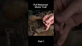 Full Restorasi Motor Mini Trail | Part 1 | Yt From MrRescue #motorcycle #repair #restoration #asmr