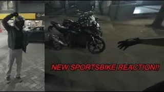 FRIENDS REACT TO MY NEW SPORTSBIKE!!!