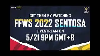 FFWS FINALS LIVE PCV REWARDS SHOWCASE | FFWS 2022 SENTOSA | garena free fire