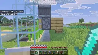 Minecraft simple automatic sugar cain farm