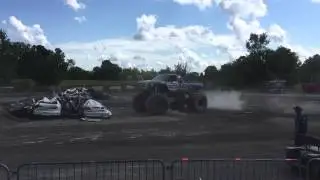 Monster Truck Show Slow Mo 10 2015 Capital Fair