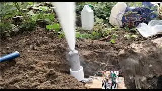Solid rocket motor test