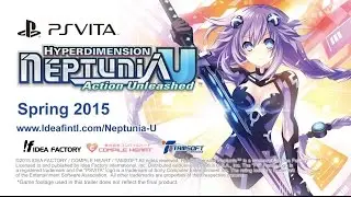 Hyperdimension Neptunia U: Action Unleashed - Announce Trailer