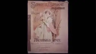 Songe d'automne  - Archibald Joyce (Vintage sheet music)