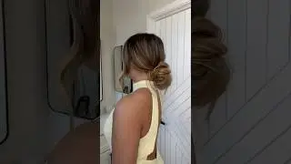 easy wedding guest updo ....#hairtutorial #hairstyle #style #fashion #bridesmaidhair #bridalhair
