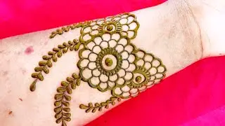 Very Beautiful Flowers 🌼 Mehndi Design | Easy Mehndi Design |Simple Mehndi |Mehndi ka Design |Mehndi
