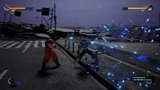 Trunks Steps In vs Goku to Help Gon JUMP FORCE