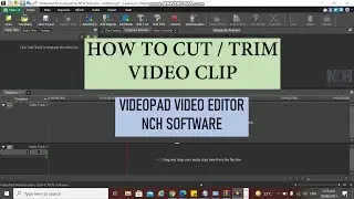How to Cut or Trim Videoclip VideoPad editor
