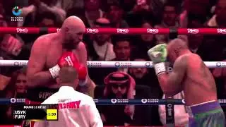 Usyk vs Fury 2 Analysis - Round 11 - Every Punch Landed in Slow Motion