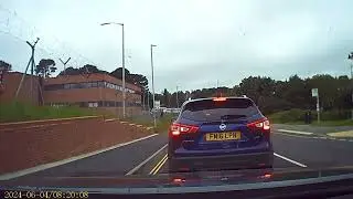 Drive to Plymouth Derriford Hospital Multistory Car Park on 4 June 2024