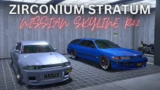 ZIRCONIUM STRATUM CLEAN BUILD (NISSAN SKYLINE R32)