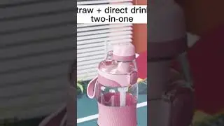 Large capacity sports water bottle#bottle #water #plastic