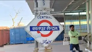 Ten -  Train Announcement : Kanpur CentraL RailwaY StatioN  CNB #viral #railway