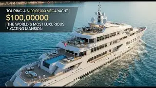 🚤 Touring a $100,000,000 Mega Yacht | The World&rsquo;s Most Luxurious Floating Mansion