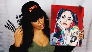 ❀ DRAW WITH ME ❀ | BRI HALL Ep. 2 ❀ KEHLANI ART | Bri Hall
