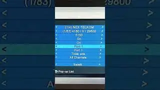 Cara mencari siaran terbaru NEX PARABOLA