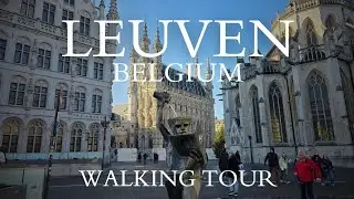 Leuven Walking Tour 4K UHD Insta360 X4